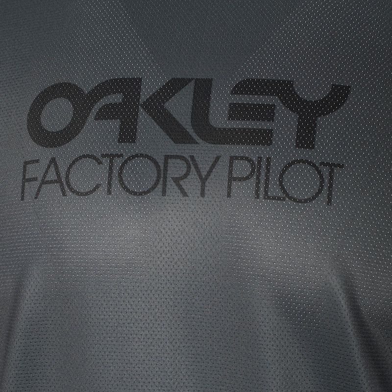 Férfi Oakley Maven Coast 2.0 LS gradiens fekete szürke kerékpározás hosszú ujjú 3