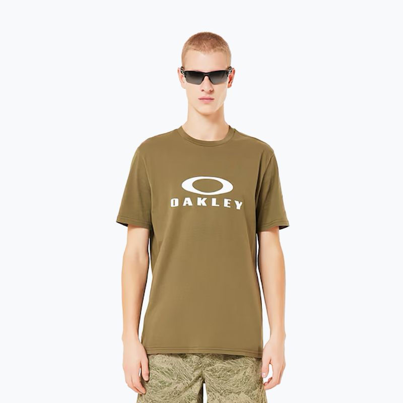Férfi Oakley O Bark 2.0 hadsereg zöld póló