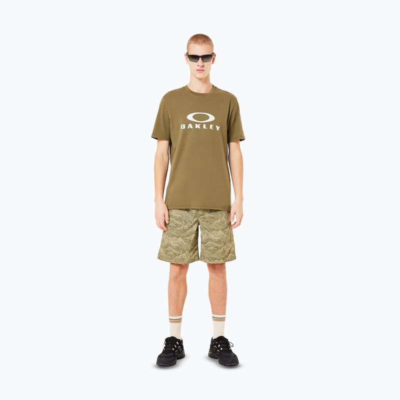 Férfi Oakley O Bark 2.0 hadsereg zöld póló 2