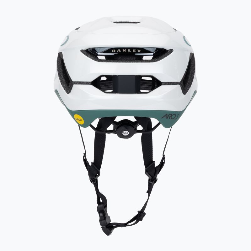 Oakley Aro5 Race EU matt csendes-óceáni fehér gyöngyház kerékpáros sisak 4