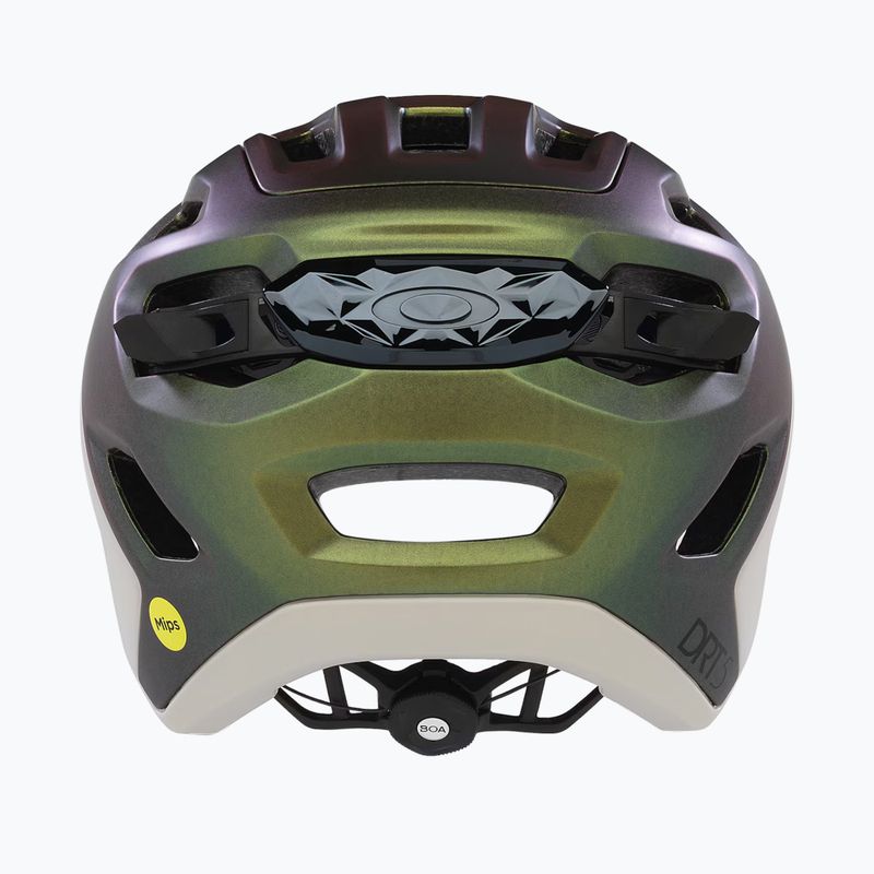 Oakley Drt5 Maven EU szatén köd ezüst/zöld colourshift biciklisisak 3