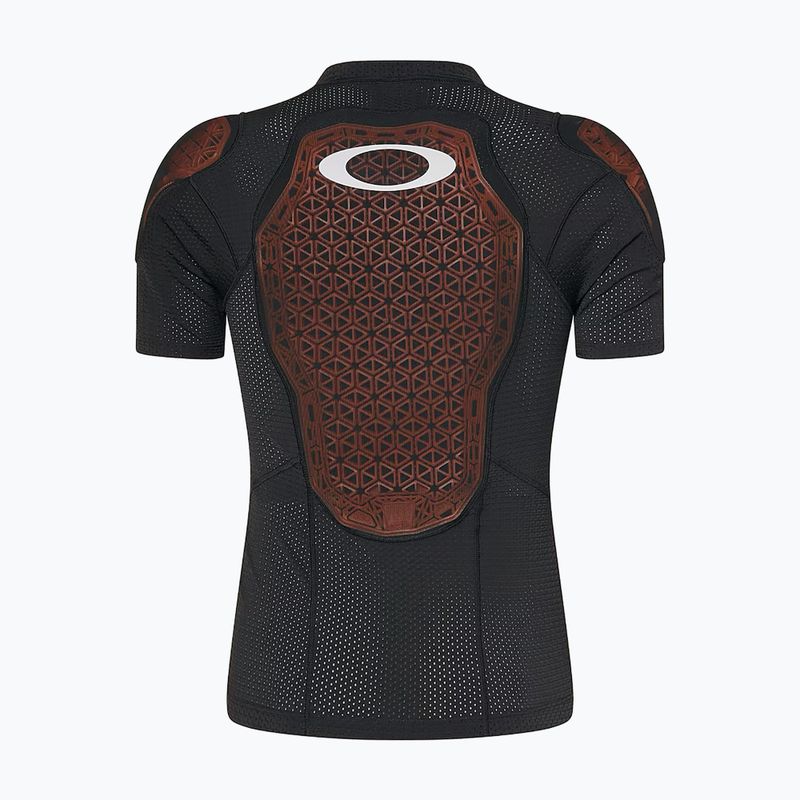 Férfi Oakley Drop In D30 Full Impact blackout kerékpáros mez protektorokkal 8