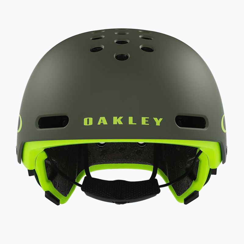Oakley Street1 EU matt vadászzöld/retina burn kerékpáros sisak 3