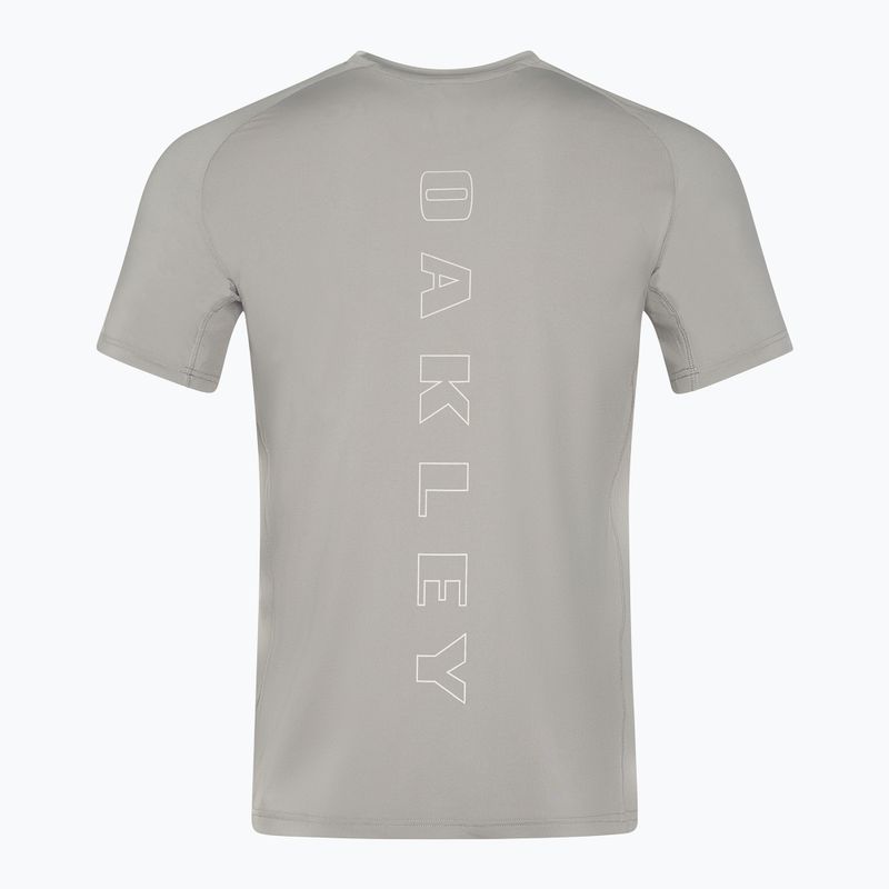 Férfi Oakley Bark Training Tee cementes póló 2