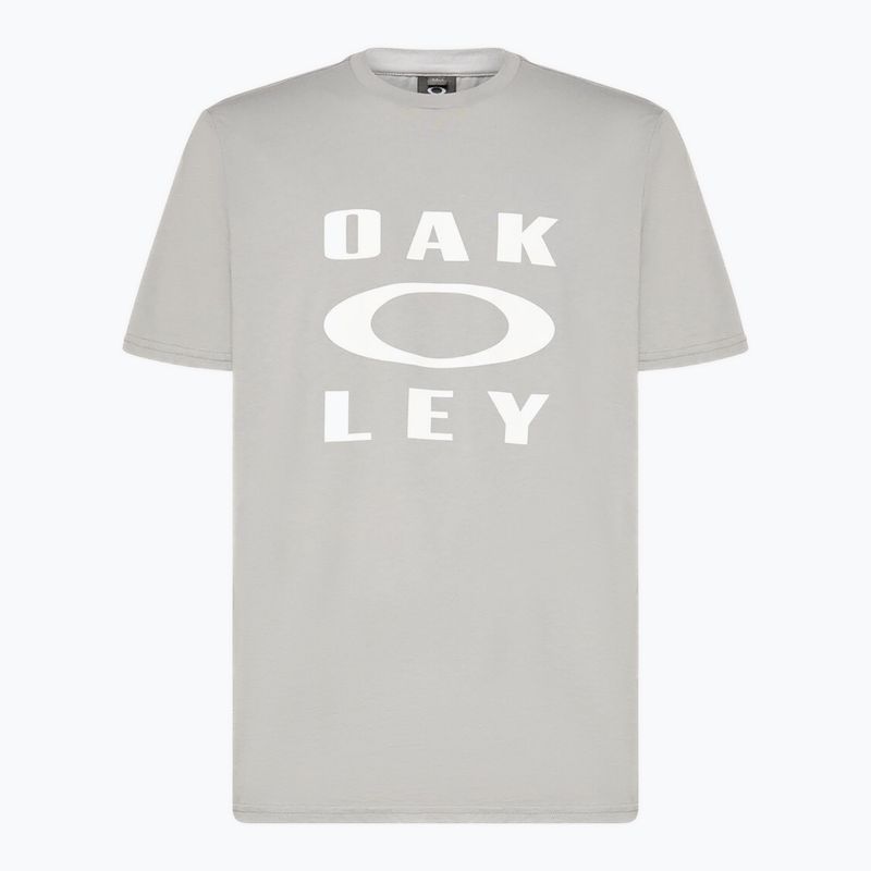 Férfi Oakley Bark Ellipse Tee cement póló póló