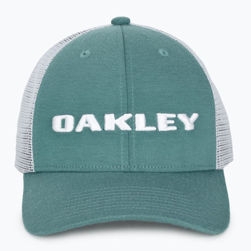 Férfi Oakley Heather New Era Bark Logo dark pacific baseballsapka 2