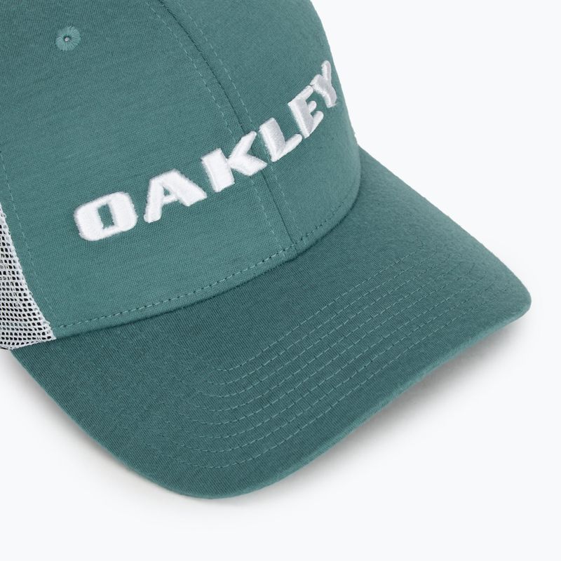 Férfi Oakley Heather New Era Bark Logo dark pacific baseballsapka 3