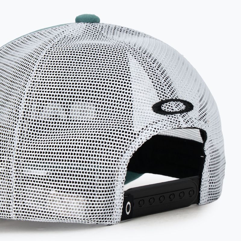 Férfi Oakley Heather New Era Bark Logo dark pacific baseballsapka 4