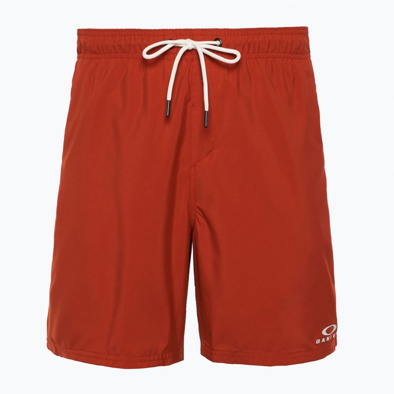 Férfi Oakley Clear Lake 18" Volley lángvörös úszónadrág lángvörös színben