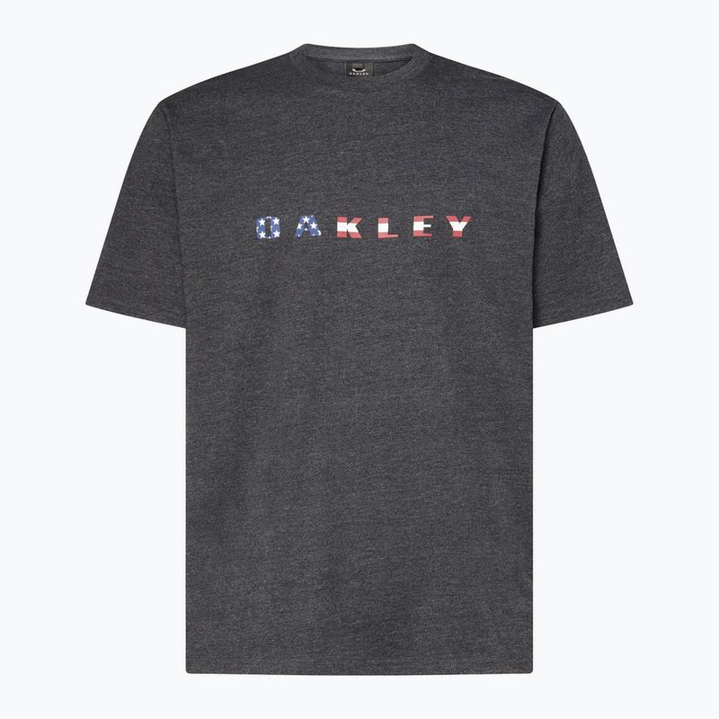 Férfi Oakley Bf Oakley Bark Tee sötétszürke hthr póló