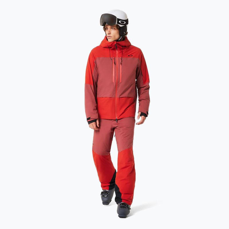 Férfi sínadrág Oakley Canopy Pro Insulated flame red/rosewood 2