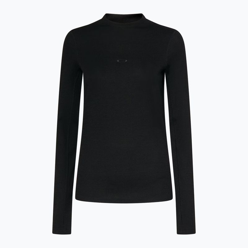 Női termoaktív pulóver Oakley Spruce Wool Base Layer blackout 7