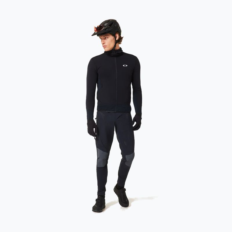 Kerékpáros pulóver Oakley Canopy Full Zip Hoodie blackout 2