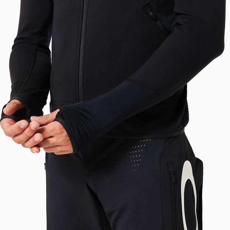Kerékpáros pulóver Oakley Canopy Full Zip Hoodie blackout 6