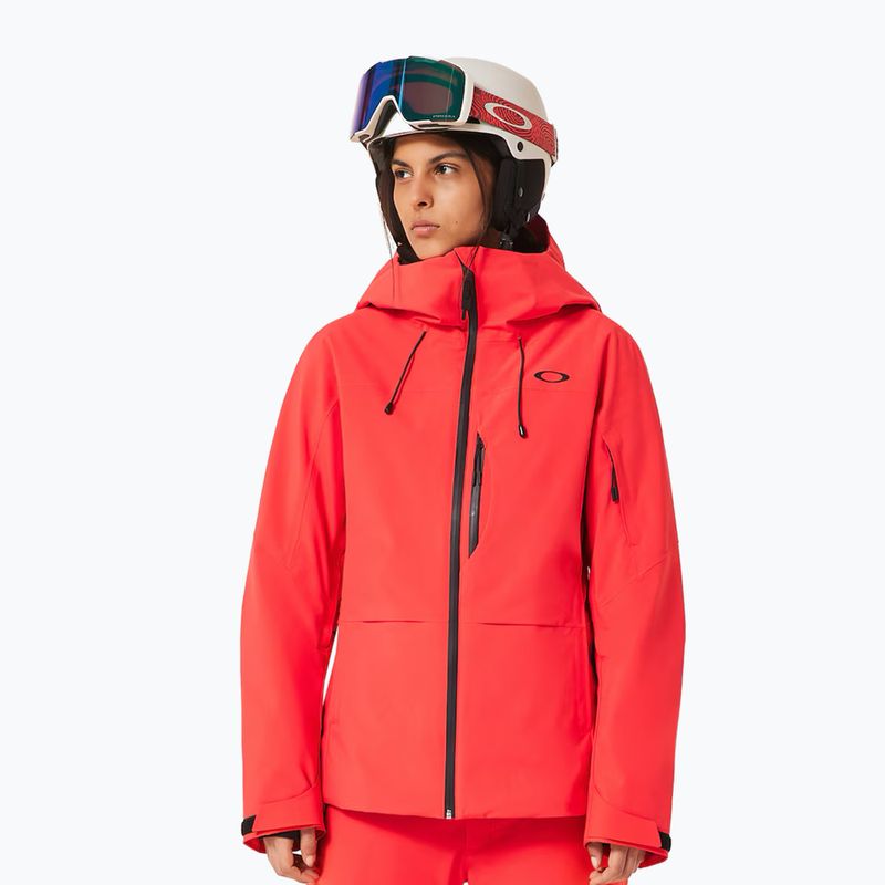 Női sídzseki Oakley Canopy Insulated hibiscus red