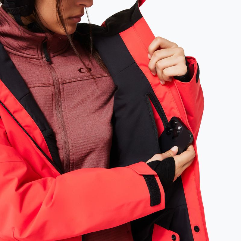 Női sídzseki Oakley Canopy Insulated hibiscus red 9
