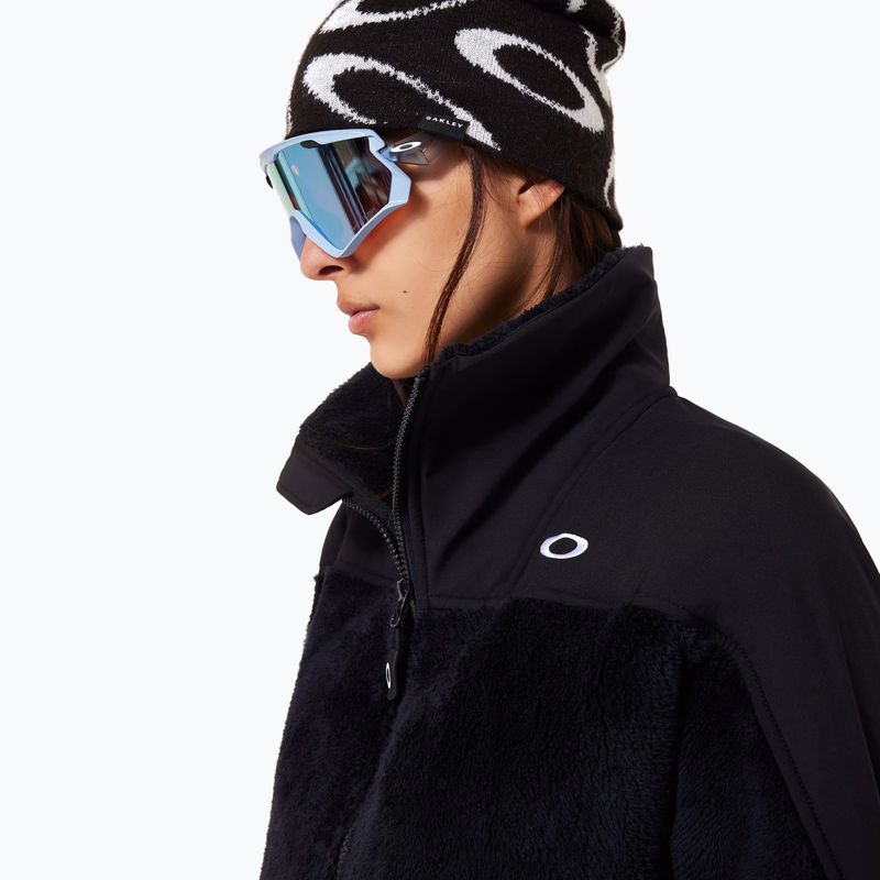 Női pulóver Oakley W. Mountain Fire Sherpa blackout 5
