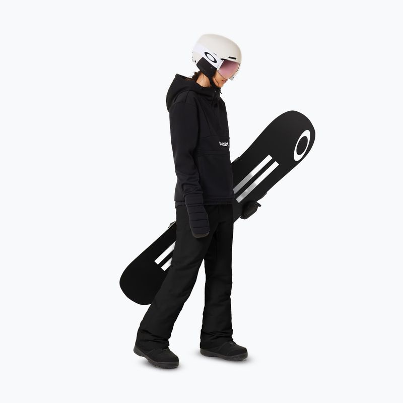 Női softshell kapucnis pulóver Oakley TNP Nose Grab Softshell Hoodie blackout/white 2