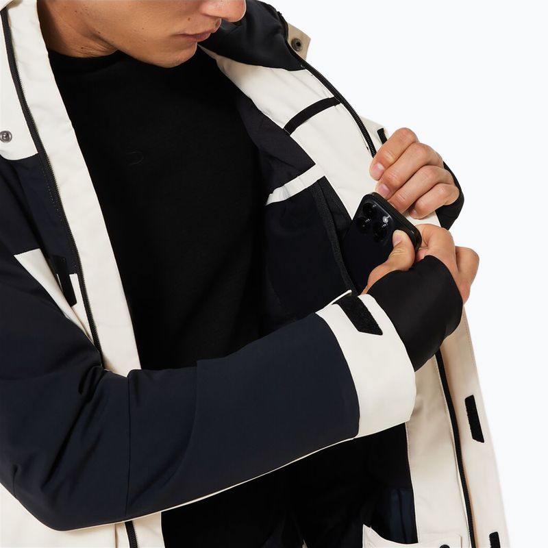 Férfi snowboarddzseki Oakley TNP TBT Insulated mist/black 6