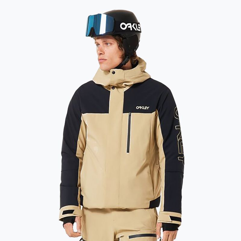 Férfi snowboarddzseki Oakley TNP TBT Insulated pebble