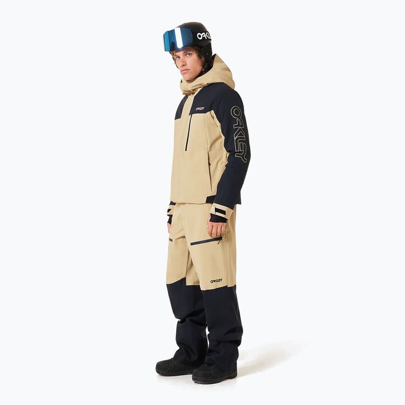 Férfi snowboarddzseki Oakley TNP TBT Insulated pebble 4