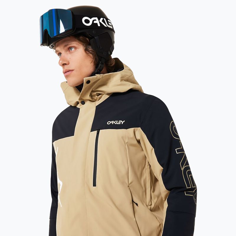 Férfi snowboarddzseki Oakley TNP TBT Insulated pebble 5