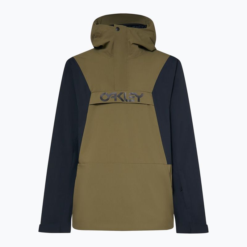 Férfi snowboarddzseki Oakley TNP TBT Isulated Anorak army green 9