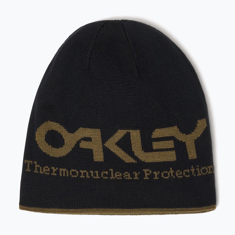 Téli sapka Oakley Tnp Reversible Beanie 68S army green 3