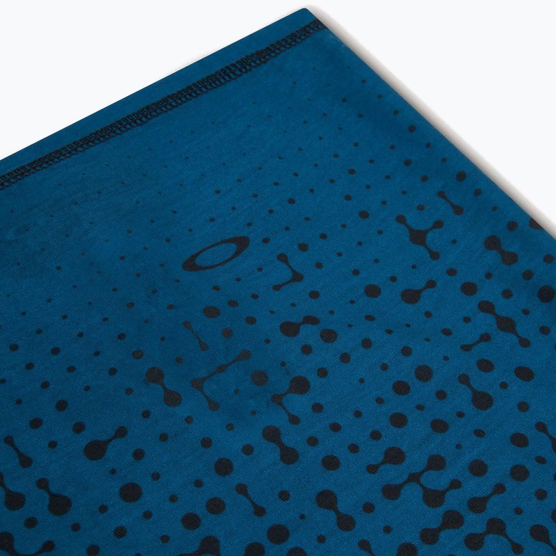 Multifunkciós csősál Oakley Borealis Neck Gaiter monogram gradient blue 3