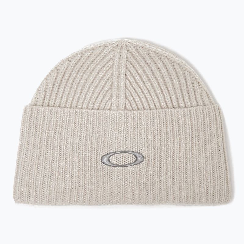 Téli sapka Oakley Ellipse Ribbed Beanie mist/cement
