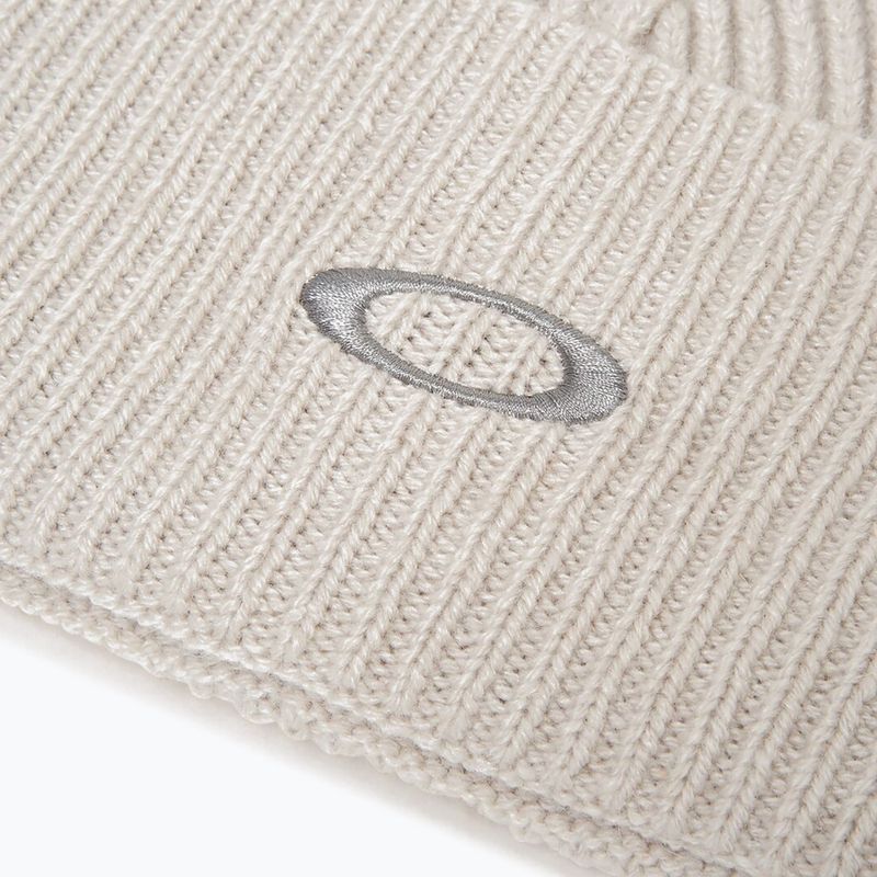Téli sapka Oakley Ellipse Ribbed Beanie mist/cement 3