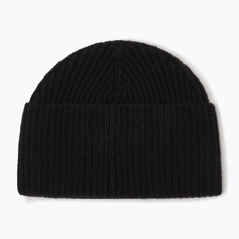 Téli sapka Oakley Ellipse Ribbed Beanie blackout 2