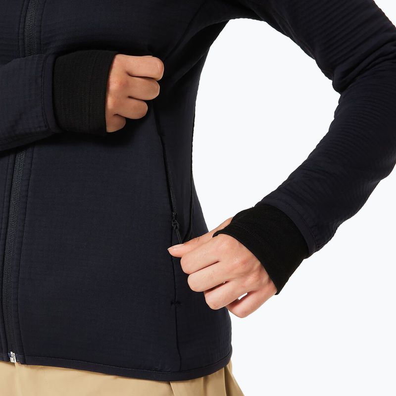 Női pulóver Oakley Canopy Full Zip blackout 7