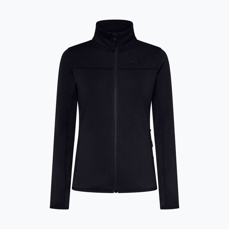 Női pulóver Oakley Canopy Full Zip blackout 8