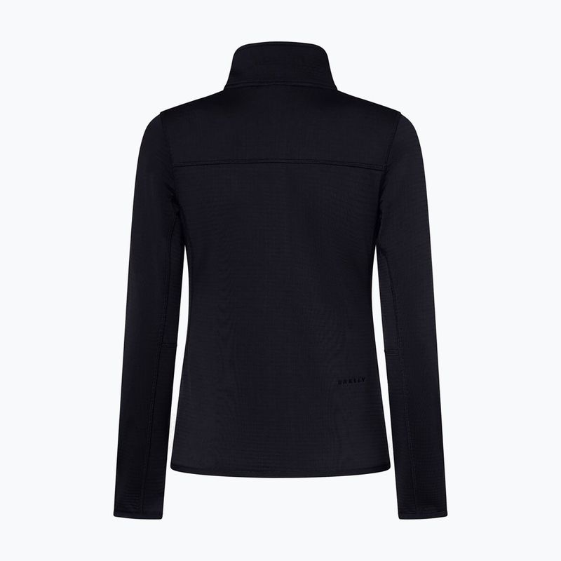 Női pulóver Oakley Canopy Full Zip blackout 9