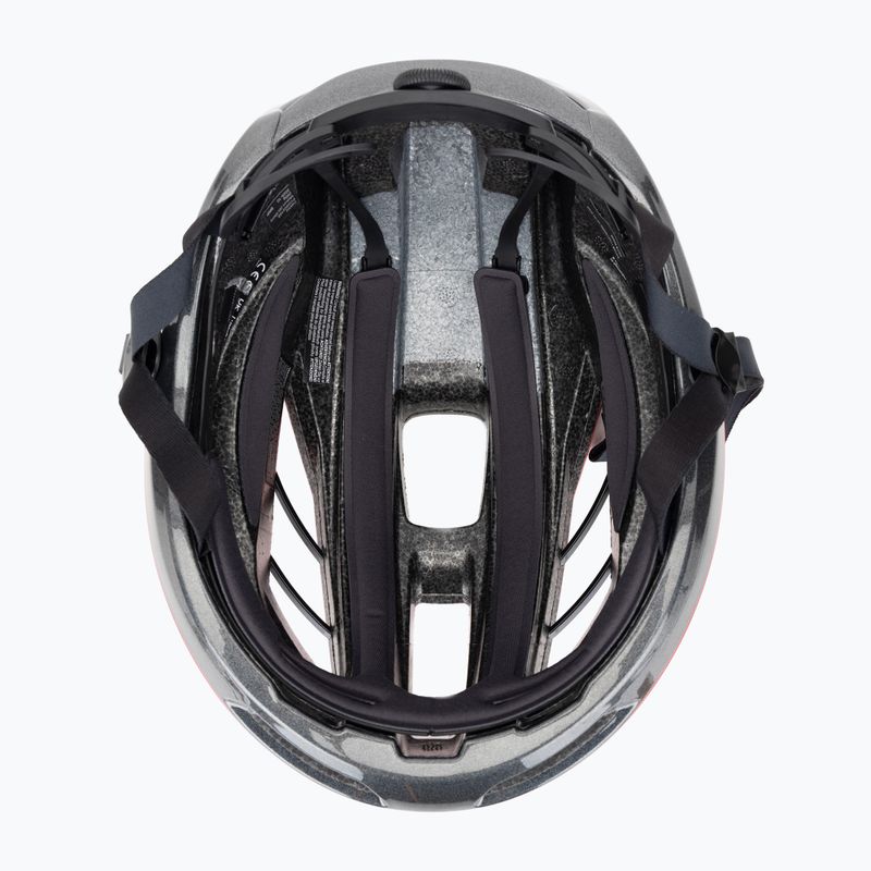 Kerékpáros sisak Oakley Velo Stelvio EU black/red pro 5