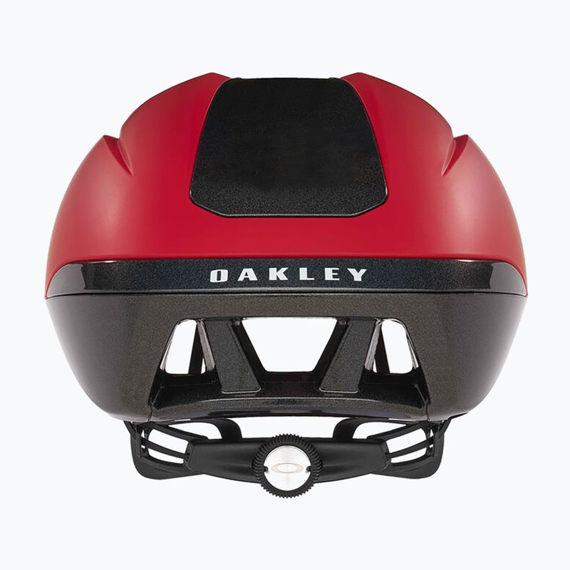 Kerékpáros sisak Oakley Velo Stelvio EU black/red pro 4