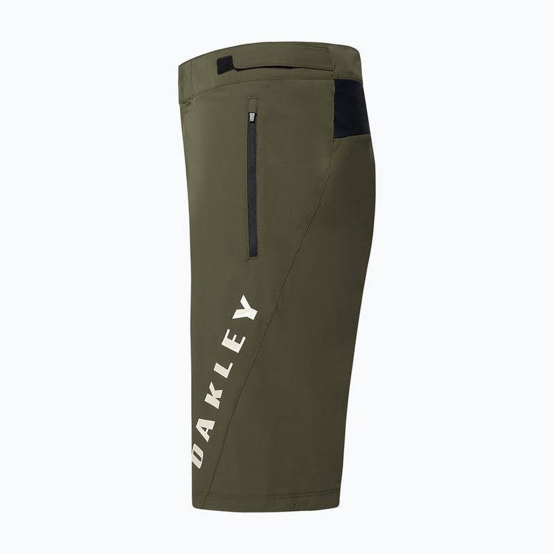 Férfi kerékpáros rövidnadrág Oakley Free Ride army green 3
