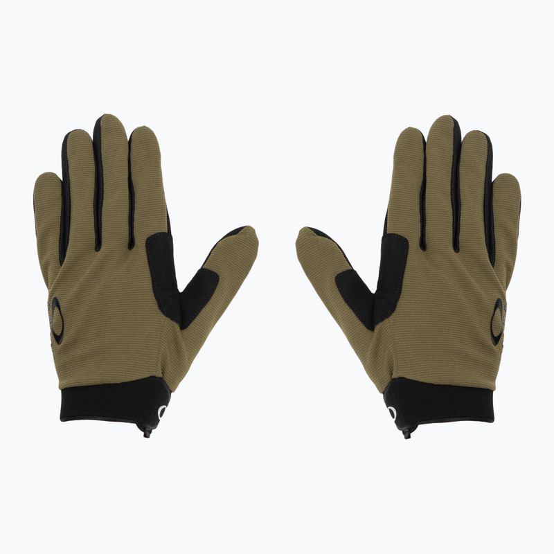Kerékpáros kesztyűk Oakley Seeker MTB army green 2