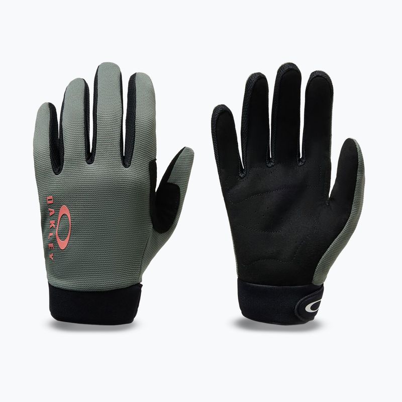 Kerékpáros kesztyűk Oakley Seeker MTB aviator green