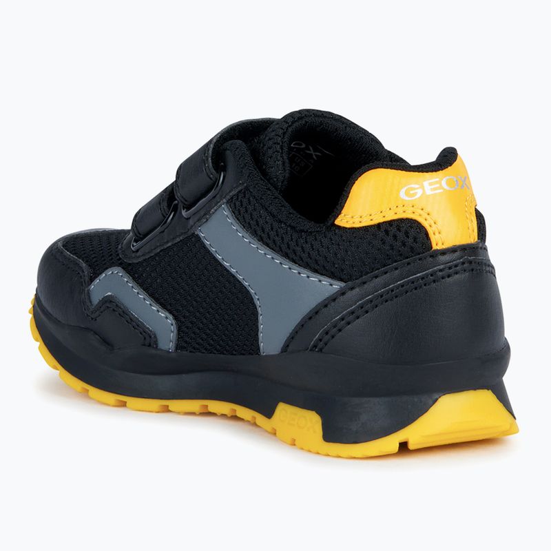 gyermekcipő Geox Pavel black/gold 9