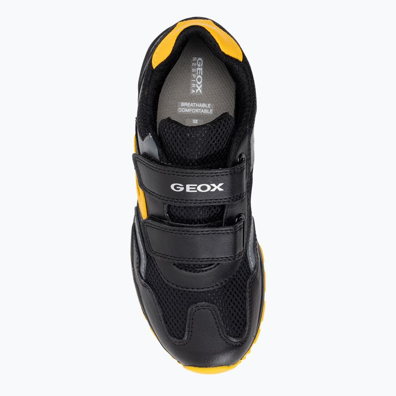 gyermekcipő Geox Pavel black/gold 6
