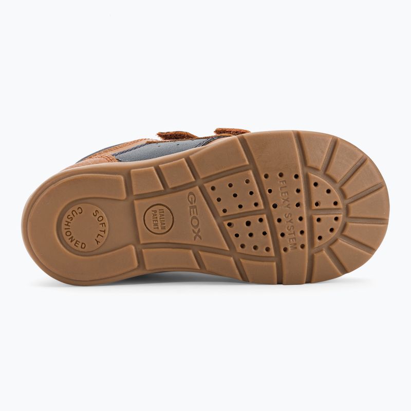 Geox Elthan dohány/navy gyermekcipő 5