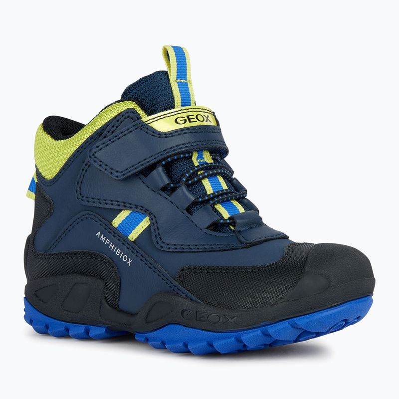 Junior cipő Geox New Savage Abx navy/lime green 7