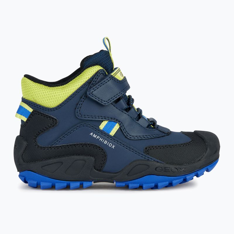 Junior cipő Geox New Savage Abx navy/lime green 8