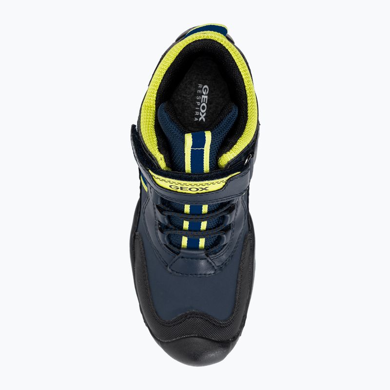 Junior cipő Geox New Savage Abx navy/lime green 6