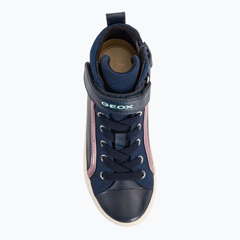 gyermekcipő Geox Kalispera navy/dark silver 6