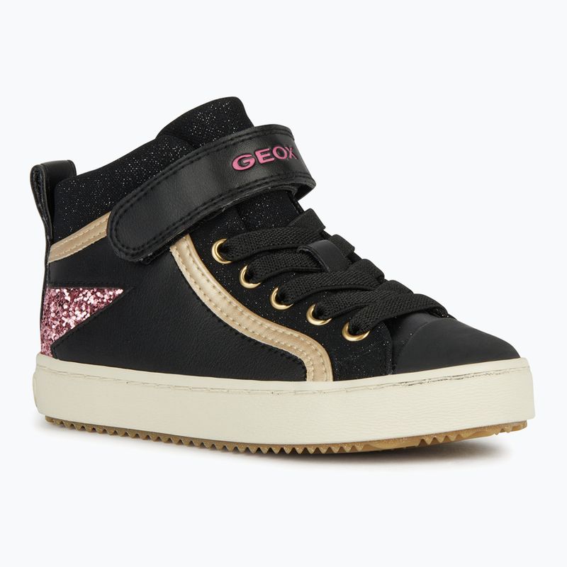 gyermekcipő Geox Kalispera black/dark pink 7