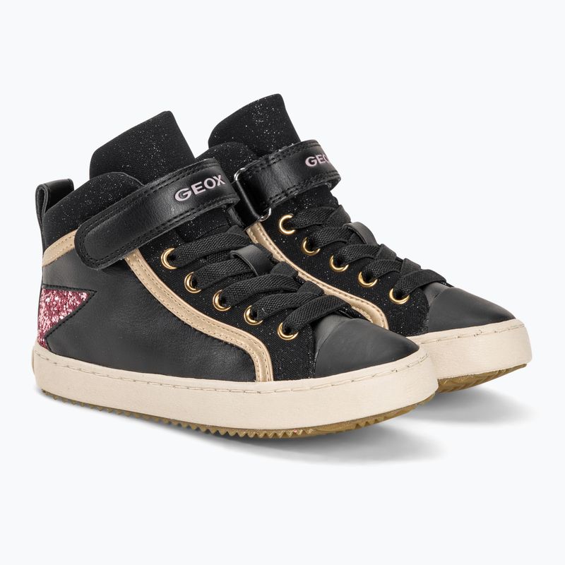 gyermekcipő Geox Kalispera black/dark pink 4