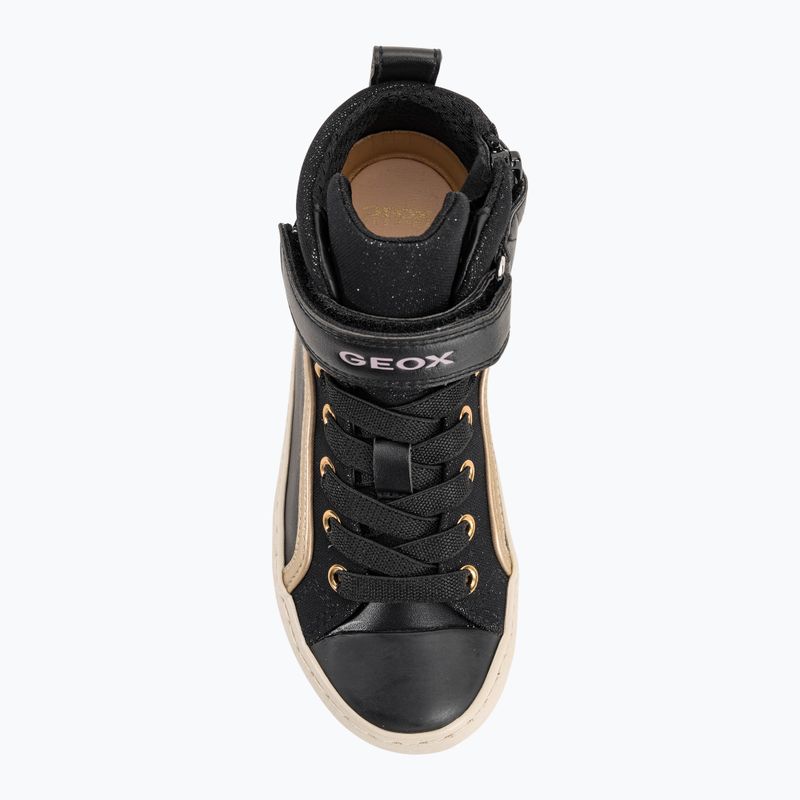 gyermekcipő Geox Kalispera black/dark pink 6